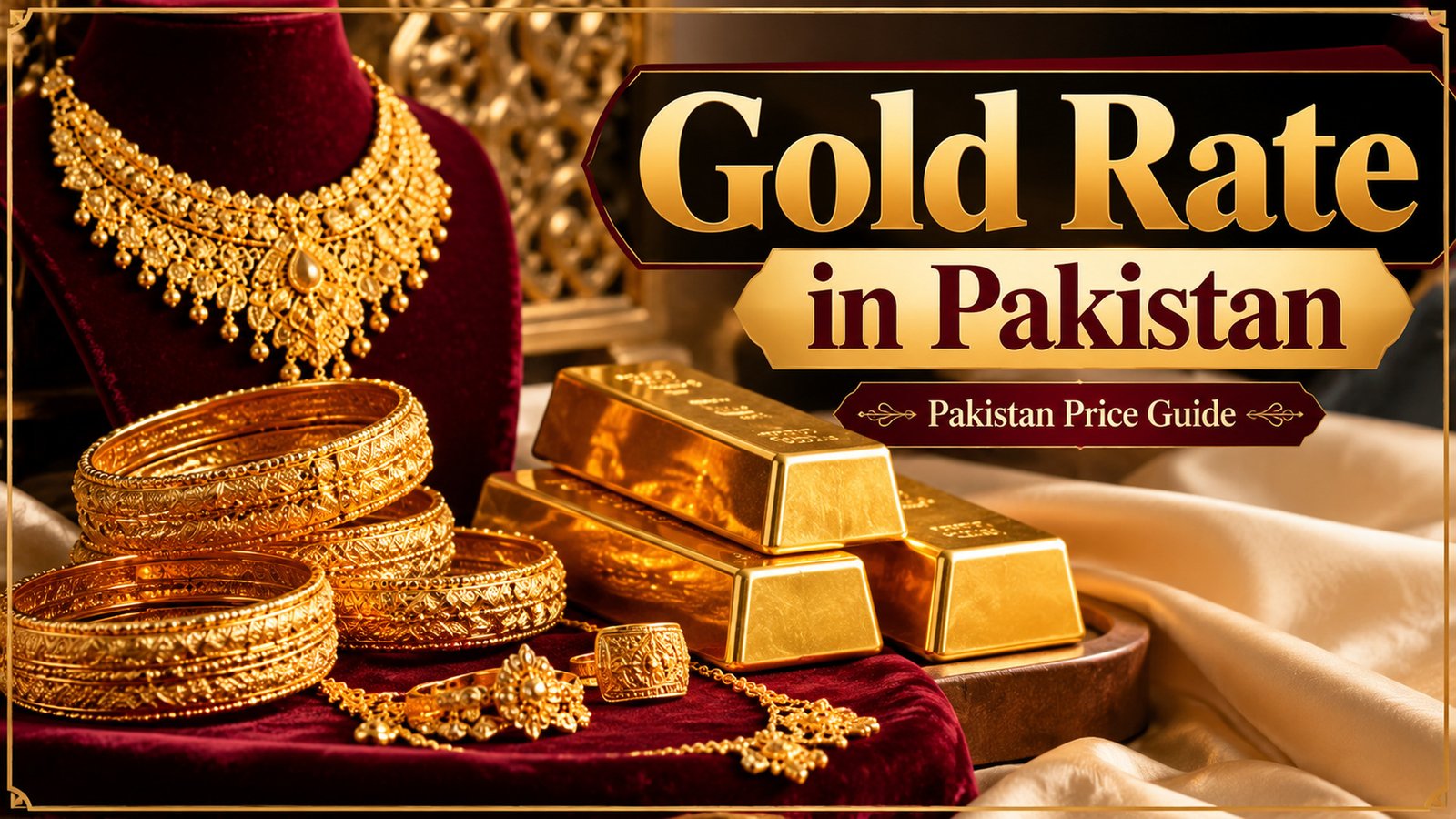 Gold Rate in Pakistan: 24K, 22K Per Tola & Gram 1 Featured image for Pakistan gold rate article topic