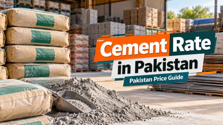 Cement Price in Pakistan: 50kg Bag Rates and Types 4 Featured image for construction material price topic
