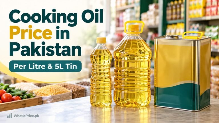 Unbranded cooking oil bottles beside large tin