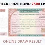 7500 Bond pic, Rs 750 Prize Bond List Result 16 January 2023 Karachi Draw #93