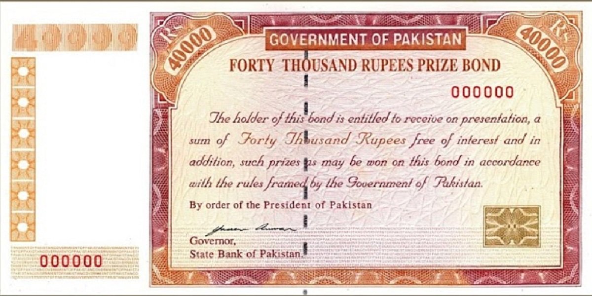 40000 Premium Prize Bond