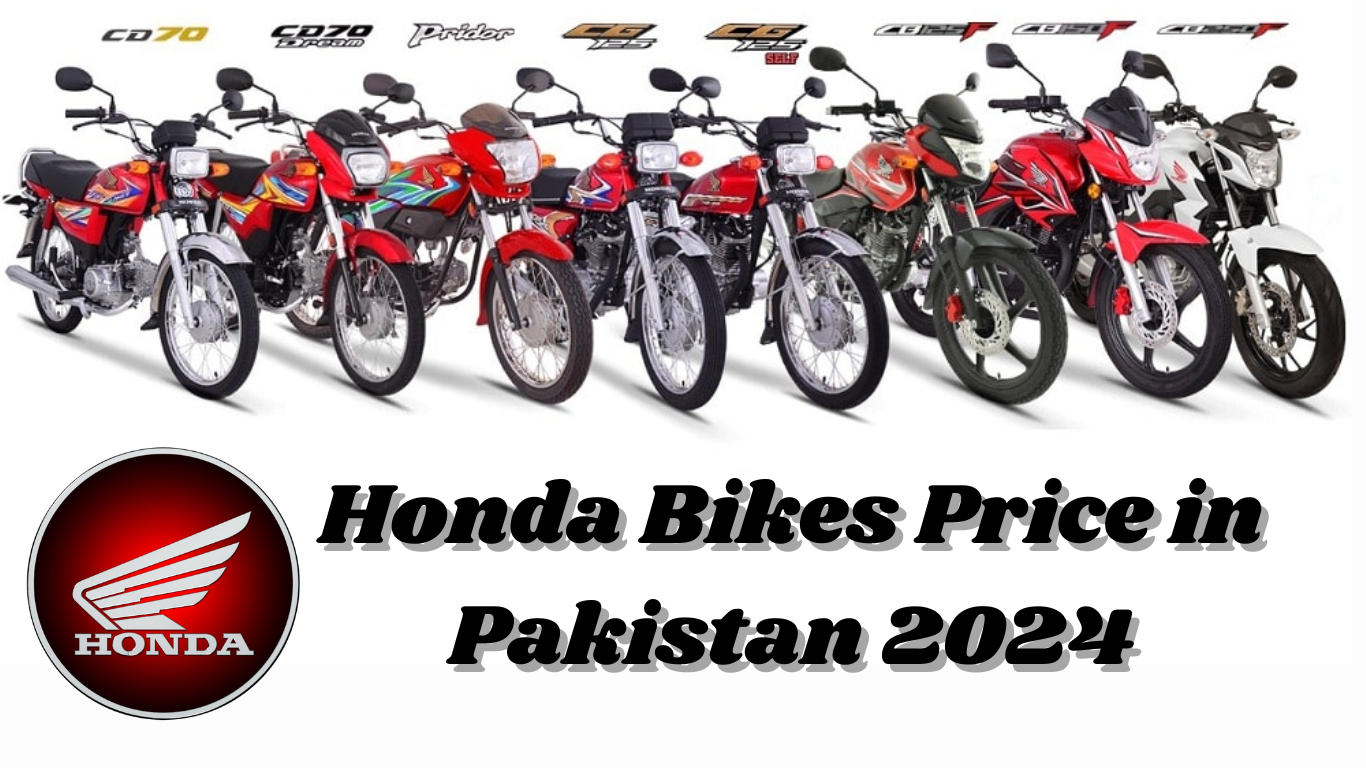 Honda Bikes Price in Pakistan 2024