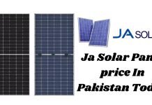 Ja Solar Panel price In Pakistan Today December 2025 Ja Solar Panel price In Pakistan Today