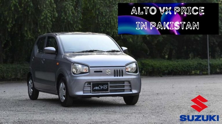 Alto Vx Price In Pakistan 2025