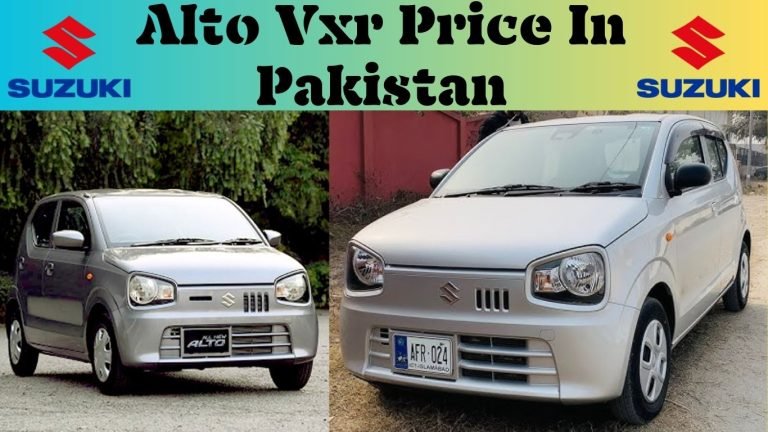 Alto Vxr Price In Pakistan 2025