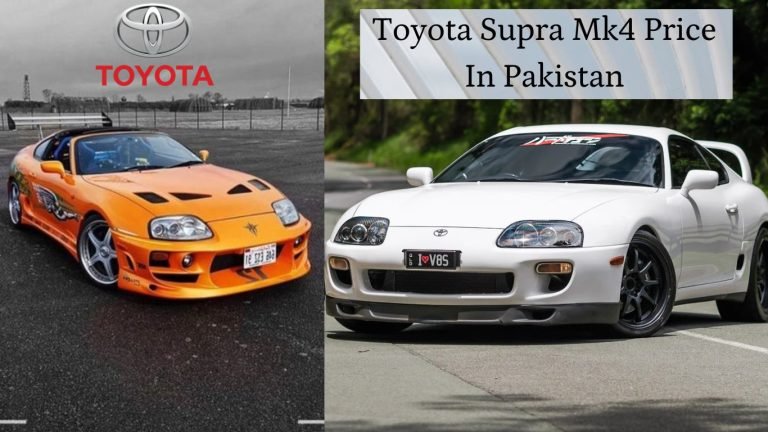 Toyota Supra Mk4 Price In Pakistan 2025