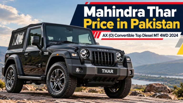 Featured image showing vehicle price topic in Pakistan