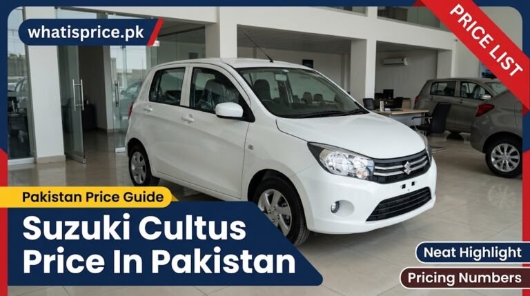Featured image showing vehicle price topic in Pakistan
